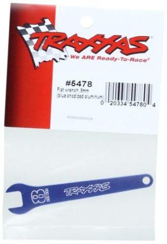 Traxxas 5478 Flat wrench 8mm (blue-anodized aluminum) - Excel RC