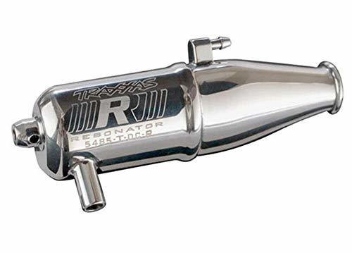 Traxxas 5485 Tuned pipe Resotor R.O.A.R. legal (dual-chamber enhances mid to high-rpm power) (for Jato® N. Rustler® N. 4-Tec® with TRX® Racing Engines) - Excel RC