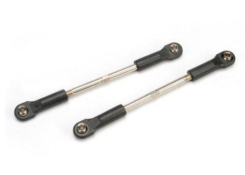 Traxxas 5538 Turnbuckles toe-links 61mm (front or rear) (2) (assembled with rod ends and hollow balls) - Excel RC