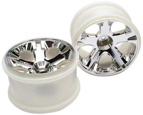 Traxxas 5576 Wheels All-Star 2.8' (chrome) (nitro rear electric front) (2) - Excel RC