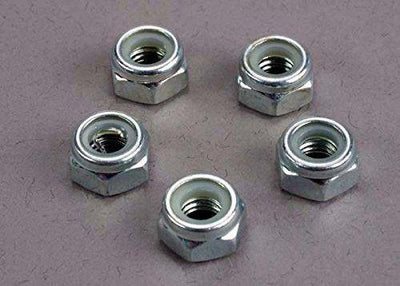 Traxxas 6081 Nuts 6mm nylon locking (wheel nuts 16 and 15 scale) (5) -Discontinued - Excel RC