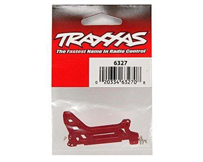 Traxxas 6327 Main frame side plate outer (2) (red-anodized) (aluminum) screws (6) - Excel RC