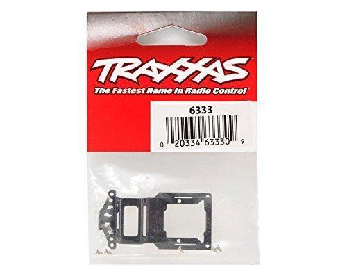 Traxxas 6333 Main frame side plate inner (2) (black-anodized) (aluminum) screws (6) - Excel RC
