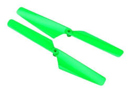 Traxxas 6631 Rotor blade set green (2) 1.6x5mm BCS (2) - Excel RC