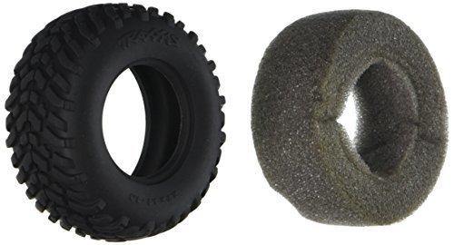Traxxas 7071 Tires off-road racing SCT dual profile (1 each right & left) foam inserts (2) - Excel RC