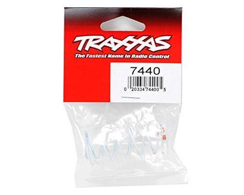 Traxxas 7440 Spring shock white (GTR long) (0.623 rate orange) (1 pair) - Excel RC