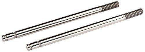 Traxxas 7663 Shock shafts steel chrome finish (2) - Excel RC