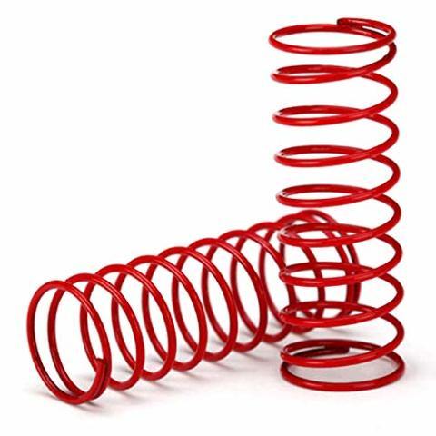 Traxxas 7667 Spring shock (red) (GTR) (0.412 rate) - Excel RC