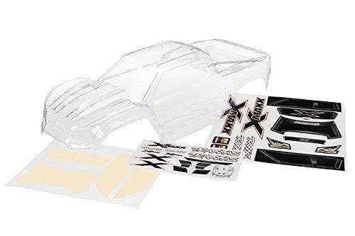 Traxxas 7711 Body X-Maxx® (clear trimmed requires painting) window masks decal sheet - Excel RC