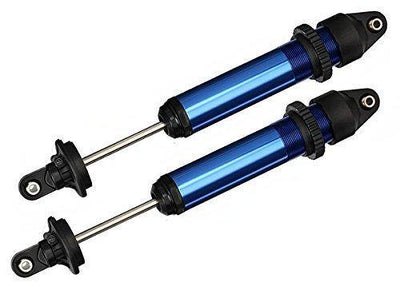 Traxxas 7761 Shocks GTX aluminum (blue-anodized) (fully assembled wo springs) (2) - Excel RC