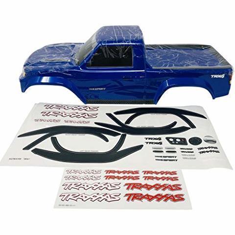 Traxxas 8111 Body TRX-4® Sport (clear trimmed requires painting) window masks decal sheet - Excel RC