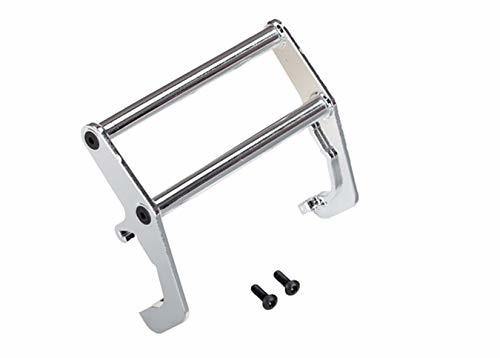 Traxxas 8138 Push bar bumper chrome (assembled) (fits #8137 bumper) - Excel RC