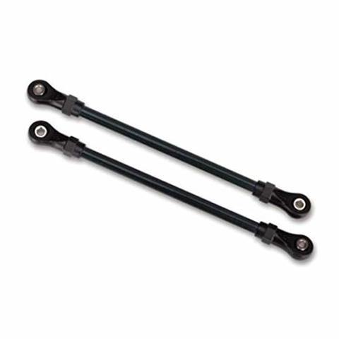 Traxxas 8143 Suspension links front lower (2) (5x104mm steel) (assembled with hollow balls) (for use with #8140 TRX-4® Long Arm Lift Kit) - Excel RC