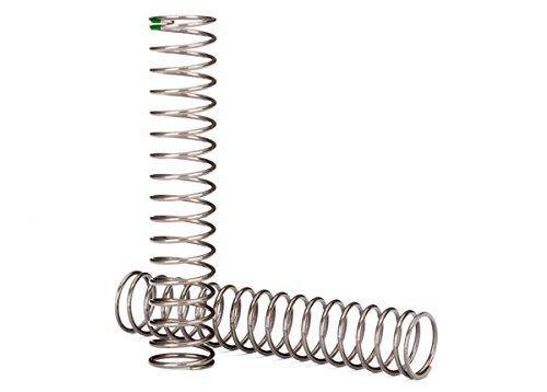 Traxxas 8156 Springs shock long (tural finish) (GTS) (0.54 rate green stripe) (for use with TRX-4® Long Arm Lift Kit) - Excel RC