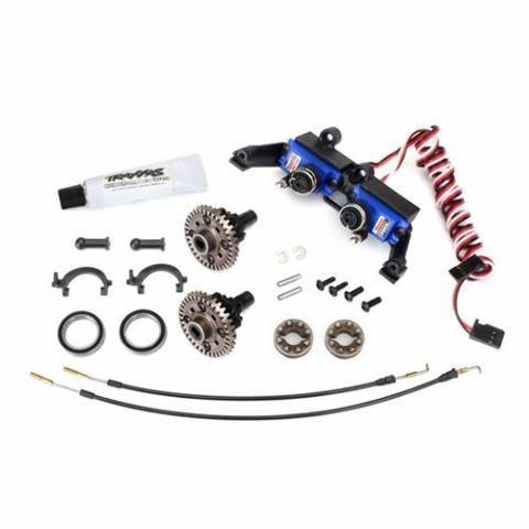 Traxxas 8195 Differential locking front and rear (assembled) (includes T-Lock cables and servo) - Excel RC