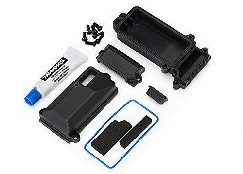 Traxxas 8224 Box receiver (sealed) wire cover foam pads silicone grease 3x8 BCS (5) 2.5x8 CS (2) - Excel RC