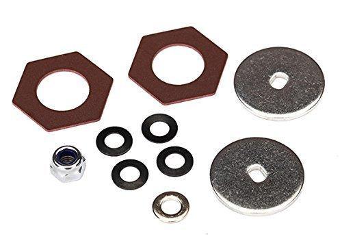 Traxxas 8254 Rebuild kit slipper clutch (steel disc (2) friction insert (2) 4.0mm NL (1) spring washers (4) metal washer (1)) - Excel RC