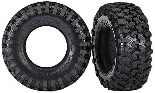 Traxxas 8270 Tires Canyon Trail 4.6x1.9” (S1 compound) foam inserts (2) - Excel RC
