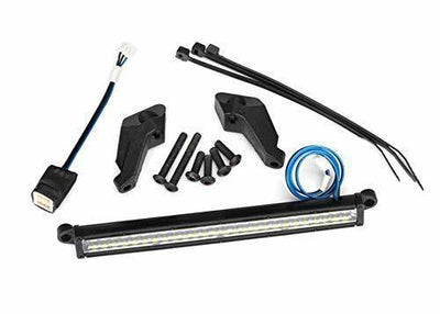 Traxxas 8486 LED light bar front (high-voltage) (52 white LEDs (double row) 100mm wide) - Excel RC
