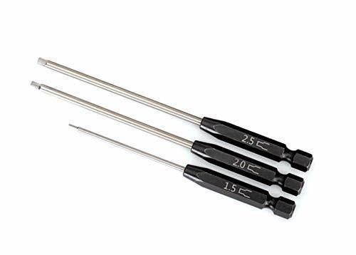 Traxxas 8715 Speed Bit Set hex driver 3-piece straight (1.5mm 2.0mm 2.5mm) 14' drive - Excel RC