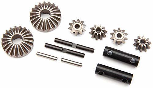 Traxxas 8982 Gear set differential (output gears (2) spider gears (4) spider gear shaft (2) output shaft (2) 2.5X13.8 pin (2)) - Excel RC