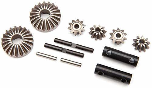 Traxxas 8982 Gear set differential (output gears (2) spider gears (4) spider gear shaft (2) output shaft (2) 2.5X13.8 pin (2)) - Excel RC