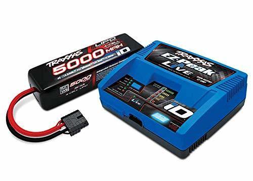 Traxxas 2996X Batterycharger completer pack (includes #2971 iD charger (1) #2889X 5000mAh 14.8V 4-cell 25C LiPo battery (1)) - Excel RC
