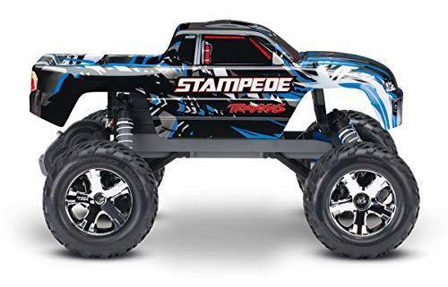 Traxxas 36054-4-BLUE Stampede® 1/10 Scale Monster Truck Blue 2wd XL-5 No Battery or Charger - Excel RC