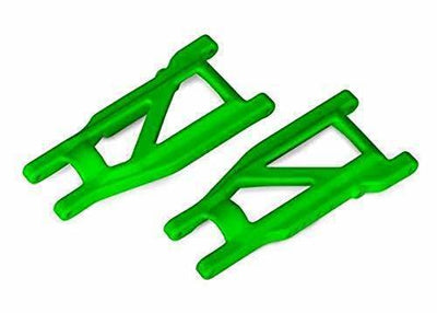 Traxxas 3655G Suspension arms green frontrear (left & right) heavy duty (2) - Excel RC