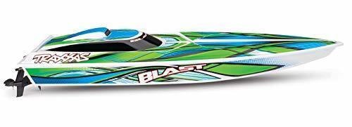 Traxxas 38104-1-GRN Blast: High Performance Race Boat Green - Excel RC