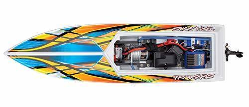 Traxxas 38104-1-ORNG Blast: High Performance Race Boat Orange - Excel RC