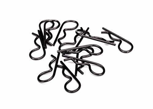 Traxxas 3934A Body clips heavy duty (black) (12) - Excel RC