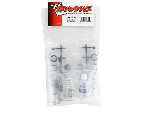 Traxxas 4260A Ultra Shocks (grey) (short) (complete w spring preload spacers & springs) (2) -Discontinued - Excel RC