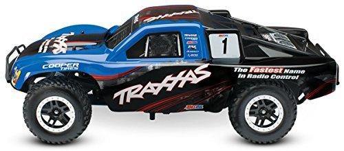 Traxxas 44056-3-BLUE Nitro Slash 1/10-Scale Nitro-Powered 2WD Short Course Truck Blue - Excel RC