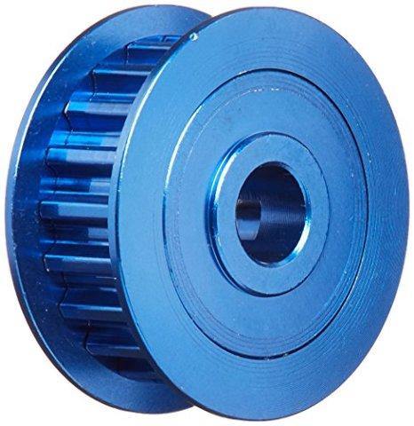 Traxxas 4895X Pulleys 20-groove (middle)(blue-anodized light-weight aluminum) (2) flanges (2) -Discontinued - Excel RC