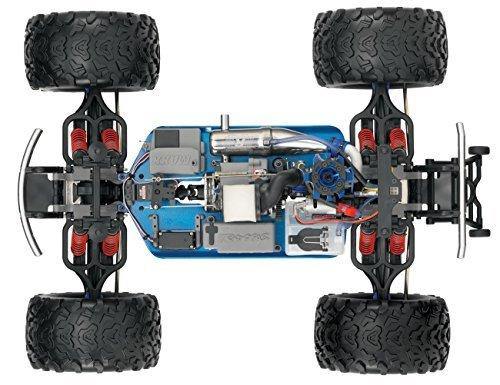 Traxxas 49077-3-RED T-Maxx 3.3 1/10 Scale Nitro-Powered 4WD Maxx Monster Truck Red - Excel RC