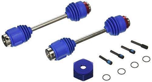 Traxxas 4949R Driveshafts center T-Maxx® (steel constant-velocity) front (1) rear (1) (assembled winner and outer dust boots for T-Maxx® wOptidrive® transmission) -Discontinued - Excel RC