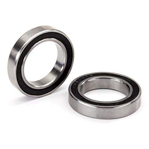 Traxxas 5107X Ball bearing black rubber sealed stainless (17x26x5) (2) - Excel RC