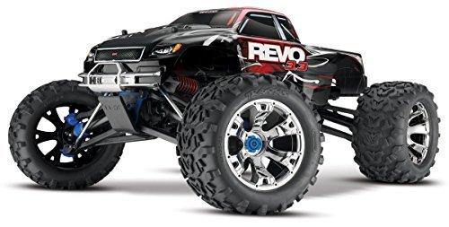 Traxxas 53097-3-RED Revo 3.3 1/10 Scale 4WD Nitro-Powered Monster Truck Red - Excel RC