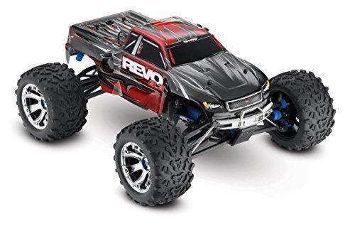 Traxxas 53097-3-RED Revo 3.3 1/10 Scale 4WD Nitro-Powered Monster Truck Red - Excel RC