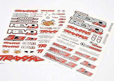 Traxxas 5313X Decal set Revo® 3.3 (Revo logos and graphics decal sheet) -Discontinued - Excel RC