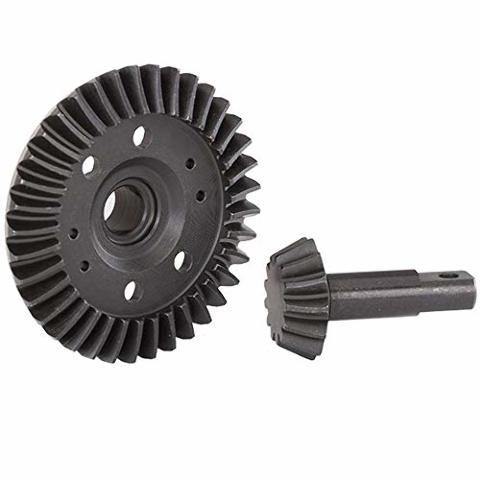 Traxxas 5379R Ring gear differential pinion gear differential (machined spiral cut) (front) - Excel RC