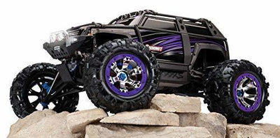 Traxxas 56076-4-PRPL Summit  110 Scale 4WD Electric Extreme Terrain Monster Truck with TQi Traxxas Link Ebled 2.4GHz Radio System - Excel RC