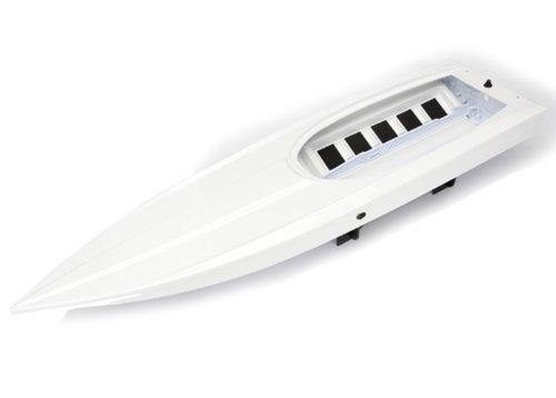 Traxxas 5711X Hull Spartan white (no graphics) (fully assembled) *Lifetime Replacement Plan available - Excel RC