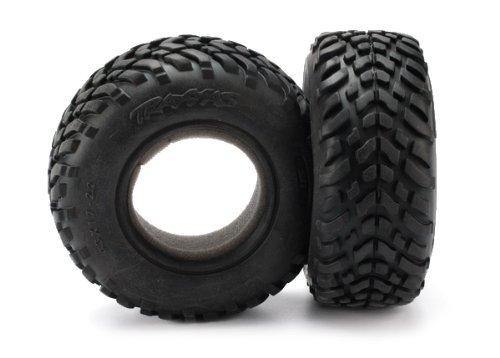 Traxxas 5871R Tires ultra-soft S1 compound for off-road racing SCT dual profile 4.3x1.7- 2.23.0' (2) foam inserts (2) - Excel RC