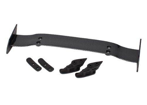 Traxxas 6414G Wing (exocarbon) wing mounts (2) washers (2) - Excel RC