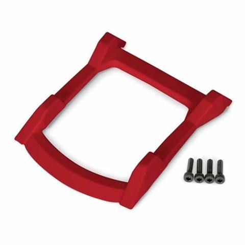 Traxxas 6728R Skid plate roof (body) (red) 3x12mm CS (4) - Excel RC