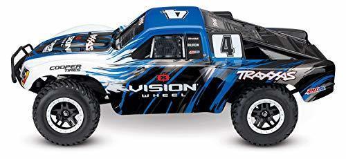 Traxxas 68086-4-VISN Slash 4X4 VXL 110 Scale 4WD Electric Short Course Truck with TQi Traxxas Link Ebled 2.4GHz Radio System & Traxxas Stability Magement (TSM) - Excel RC