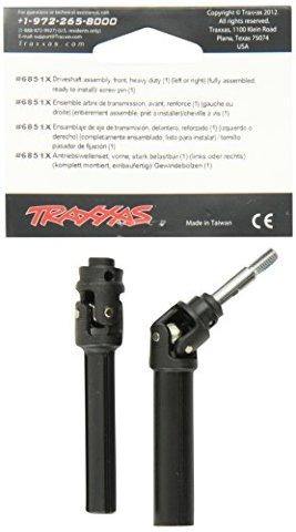 Traxxas 6851X Driveshaft assembly front heavy duty (1) (left or right) (fully assembled ready to install) screw pin (1) - Excel RC