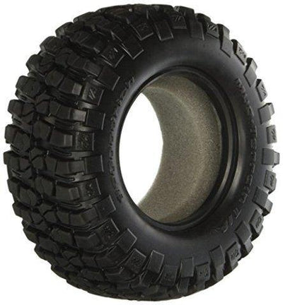 Traxxas 6871R Tires BFGoodrich® Mud-Terrain TA® KM2  ultra-soft (S1 off-road racing compound) (dual profile 4.3x1.7- 2.23.0') (2) foam inserts (2) - Excel RC